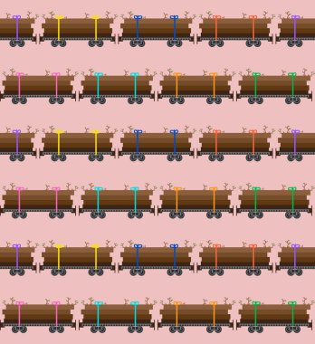 yük treni ile günlükleri.