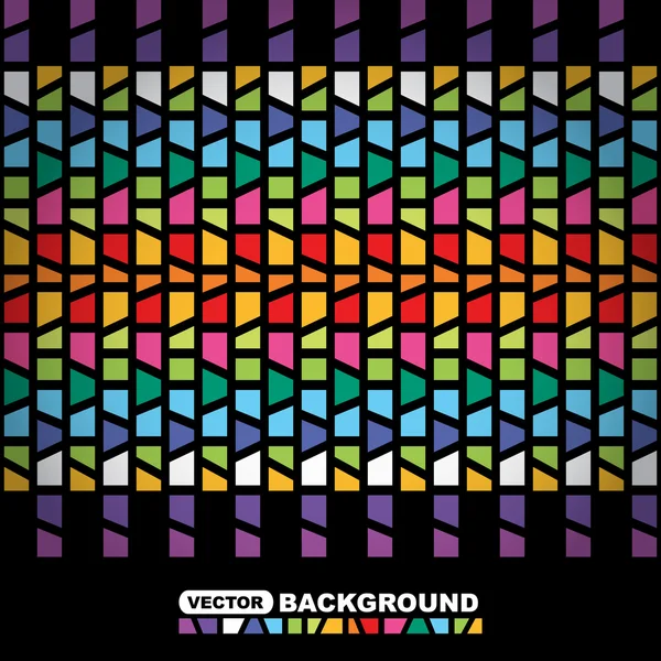 Abstract color geometric background — Stock Vector