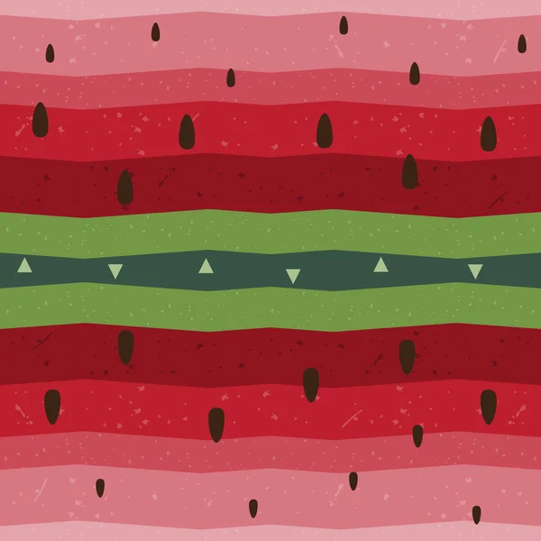 Watermelon seamless pattern. — Stock Vector