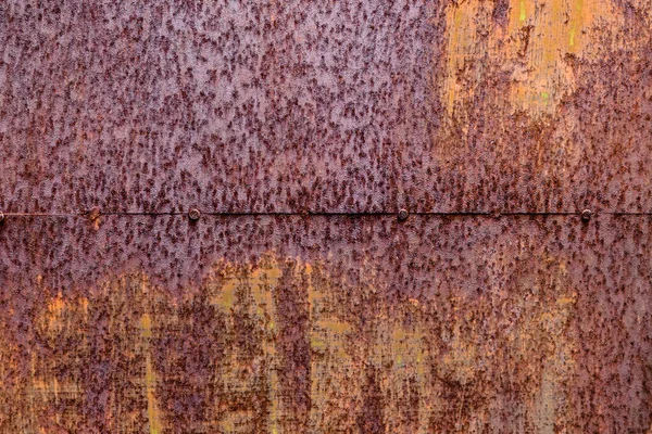 Rusted Grunge Metal Rust Oxidized Steel Texture Industrial Metal Background — Stock Photo, Image