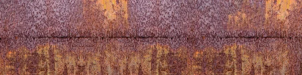 Streszczenie Grunge Zardzewiały Wzór Tekstury Żelaza Tła Długi Nagłówek Strony — Zdjęcie stockowe