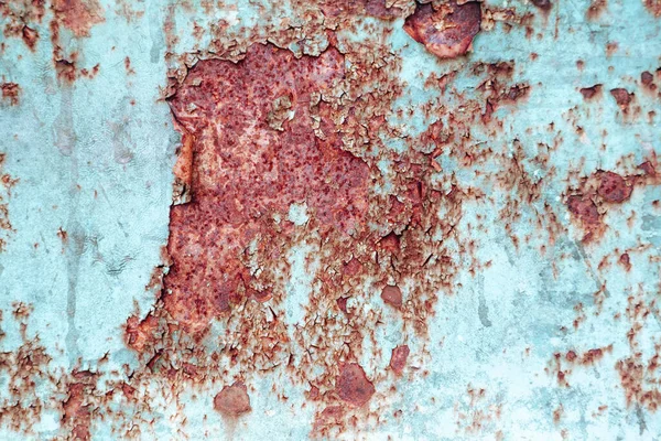 Grunge Roestige Metalen Textuur Verroeste Geoxideerde Achtergrond Oude Versleten Metalen — Stockfoto