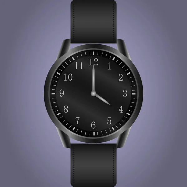 Vector Relógio Pulso Realista Watch Automatic Pulso —  Vetores de Stock