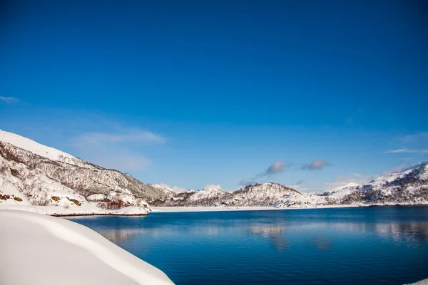 Invierno Las Islas Lofoten Norte Noruega —  Fotos de Stock