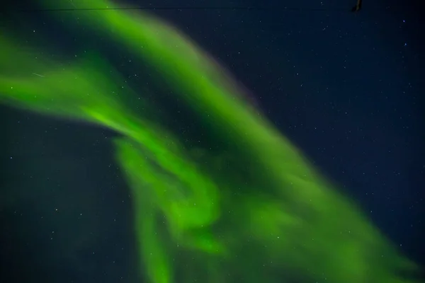 Nordkapp Kuzey Norveç Kuzey Işıkları Avrupa — Stok fotoğraf