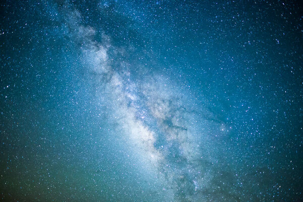 Milky way in Caldera De Taburiente, La Palma Island, Canary Islands, Spain