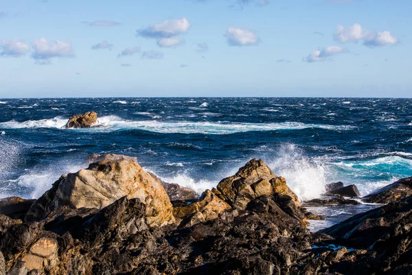 Paisagem Inverno Parque Natural Cap Creus Espanha — Fotografia de Stock