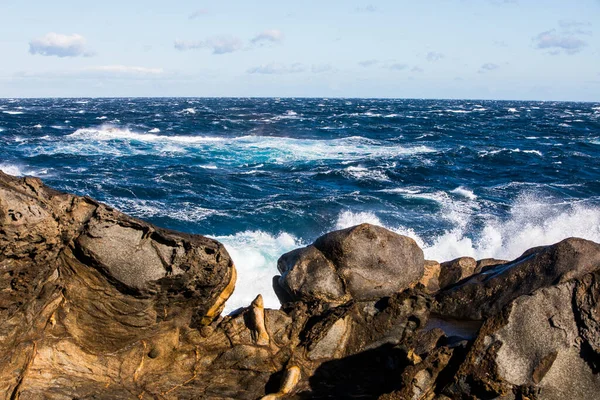 İspanya, Cap de Creus Doğa Parkı 'nda kış manzarası.