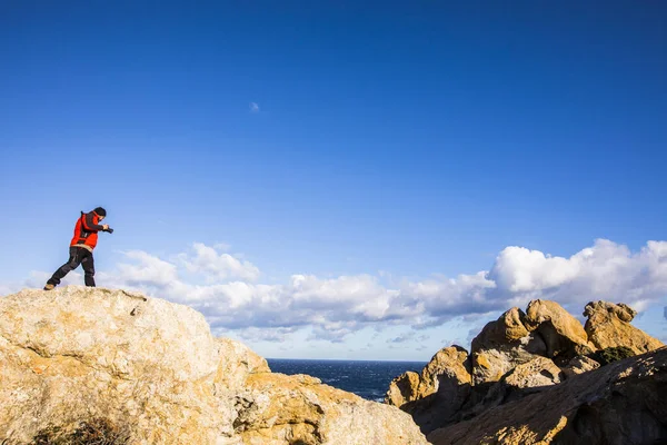 Winter Landscape Cap Creus Nature Park Spain Stock Picture