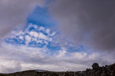 Tre Cime Di Lavaredo 'da gün batımı, Dolomitler, Alpler, Kuzey İtalya