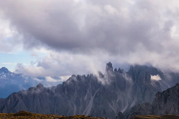 Tre Cime Lavaredo Dolomites Alps Northern Italyの日没 — ストック写真