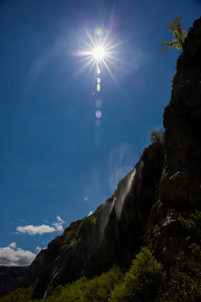 Весенний Пейзаж Горах Бельзы Арагоне Пиренеях Севере Испании Европа — стоковое фото