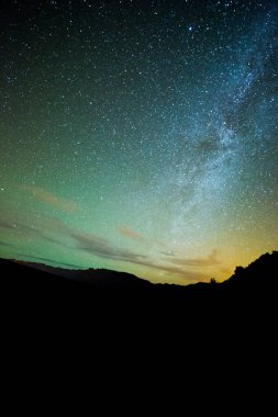 Samanyolu El Llano Del Jable, La Palma Adası, Kanarya Adaları, İspanya.