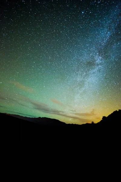 Samanyolu El Llano Del Jable, La Palma Adası, Kanarya Adaları, İspanya.