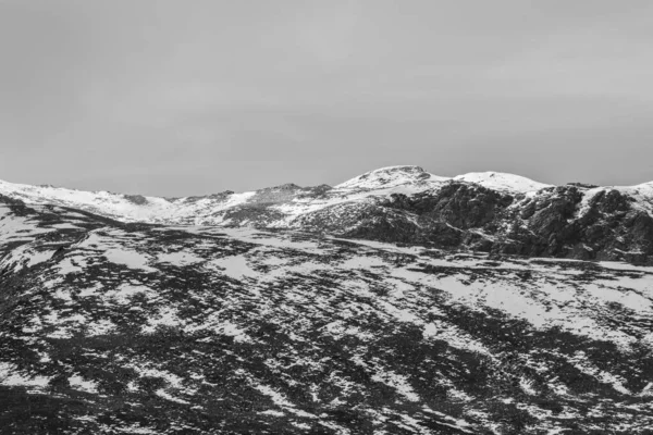 Téli Táj Vallter Hegység Pireneusok Spanyolország — Stock Fotó