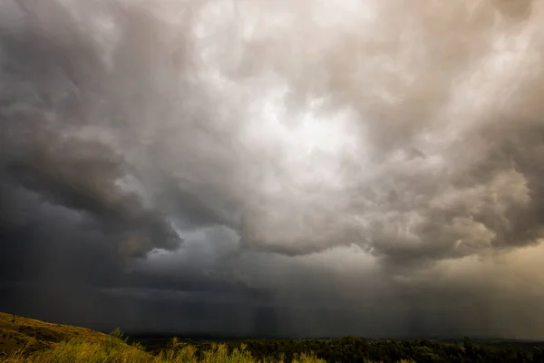 Sonnenuntergang Und Dramatische Wolken Cerdanya Pyrenäen Spanien — Stockfoto