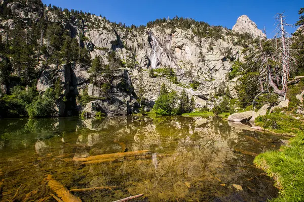 Summer Landscape Posets Maladeta Nature Park Spain — Foto de Stock