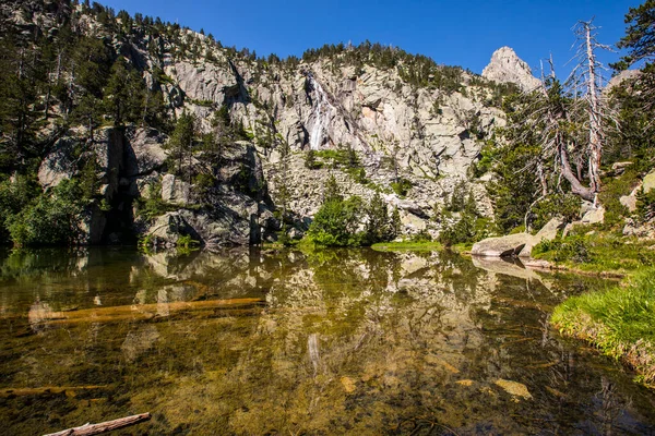 Summer Landscape Posets Maladeta Nature Park Spain — Foto de Stock