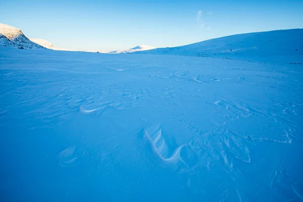 Winter Landscape Dovrefjell National Park South Norway — Foto de Stock