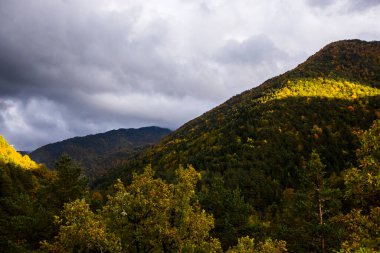 Sonbahar Ordesa ve Monte Perdido Ulusal Parkı, İspanya