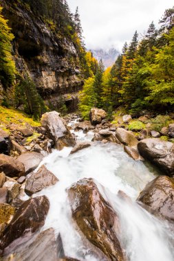 Sonbahar Ordesa ve Monte Perdido Ulusal Parkı, İspanya