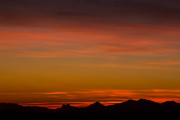 Sunset Pedraforca Mountain View Garrotxa Spain — Foto Stock