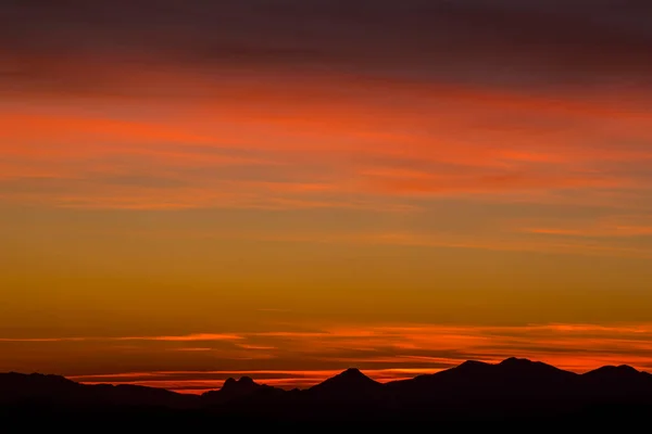 Sunset Pedraforca Mountain View Garrotxa Spain — Stock Fotó