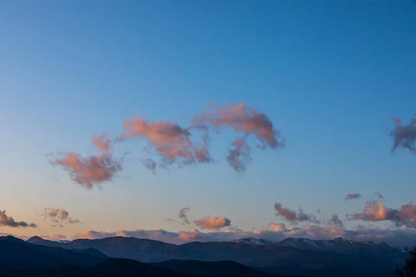 Осінній Захід Сонця Валь Басі Гарроча Північна Іспанія — стокове фото