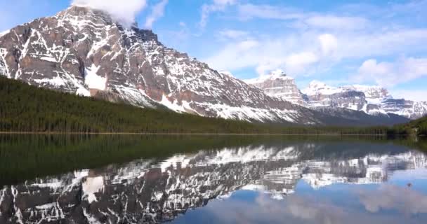 Summer Landscape Banff National Park Canada — Stock video
