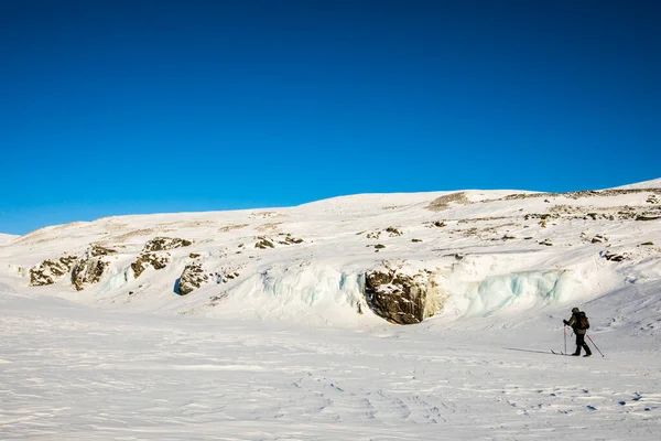 Лижна Експедиція Національний Парк Довреєлл Південна Норвегія — стокове фото