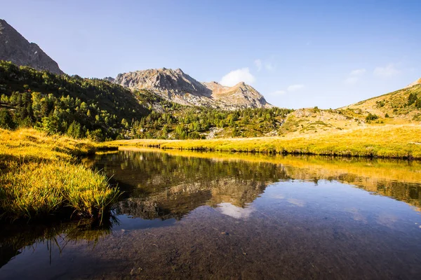 Mountain Landscape Campcardos Valley Cerdanya Pyrenees France — Photo