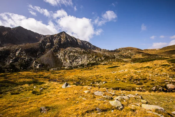 Mountain Landscape Campcardos Valley Cerdanya Pyrenees France — 스톡 사진