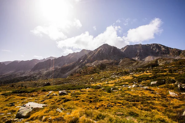 Mountain Landscape Campcardos Valley Cerdanya Pyrenees France — Fotografia de Stock