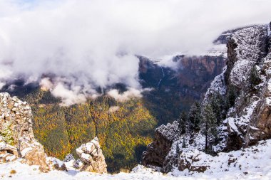 Sonbahar Ordesa ve Monte Perdido Ulusal Parkı, İspanya