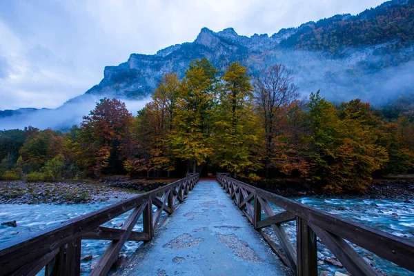 Sonbahar Ordesa ve Monte Perdido Ulusal Parkı, İspanya