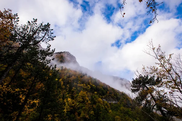 Sonbahar Ordesa ve Monte Perdido Ulusal Parkı, İspanya