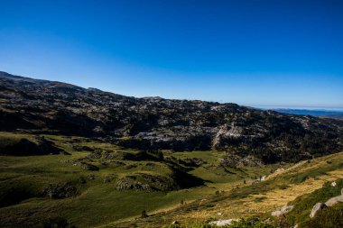 Summer landscape in the mountains of Navarra, Pyrenees, northern Spain