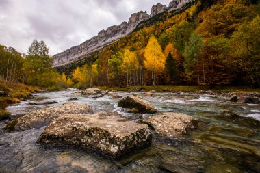 Sonbahar Ordesa ve Monte Perdido Ulusal Parkı, İspanya