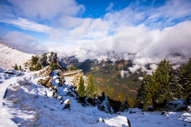 Sonbahar Ordesa ve Monte Perdido Ulusal Parkı, İspanya