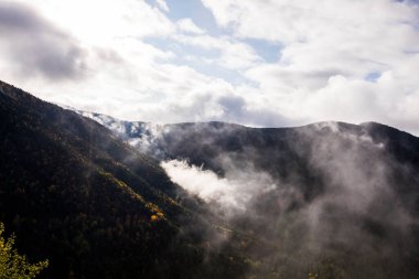 Sonbahar Ordesa ve Monte Perdido Ulusal Parkı, İspanya