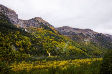 Sonbahar Ordesa ve Monte Perdido Ulusal Parkı, İspanya