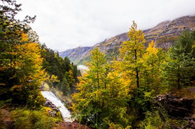 Sonbahar Ordesa ve Monte Perdido Ulusal Parkı, İspanya