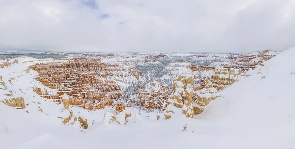 Paisagem Inverno Bryce Canyon National Park Estados Unidos América — Fotografia de Stock
