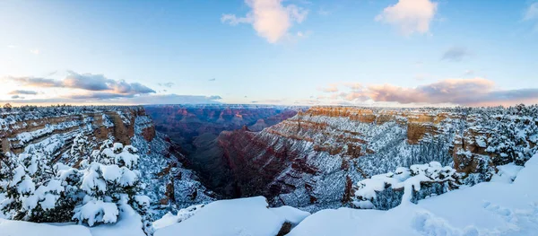 Büyük Kanyon Ulusal Parkı Nda Kış Manzarası Amerika Birleşik Devletleri — Stok fotoğraf