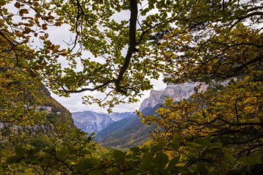 Sonbahar Ordesa ve Monte Perdido Ulusal Parkı, İspanya