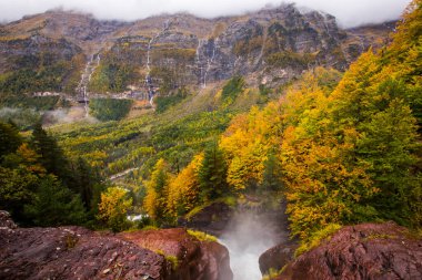 Sonbahar Ordesa ve Monte Perdido Ulusal Parkı, İspanya