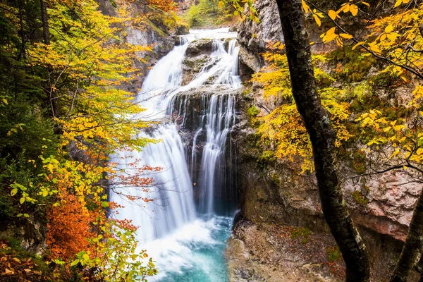 Automne Ordesa Parc National Monte Perdido Espagne — Photo