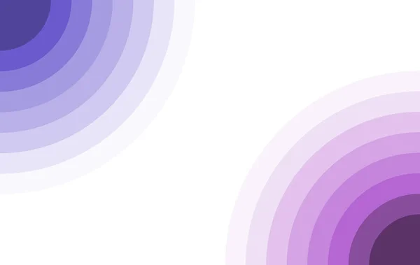 Purple Spectrum Circles Corners Gradient Color Frame Border Background Empty — Stock Vector