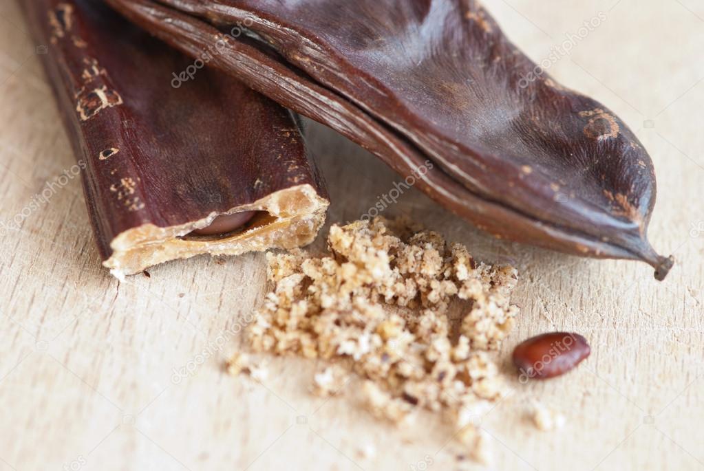 Carob pods