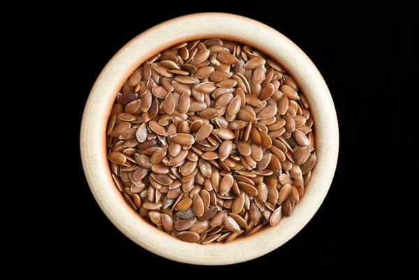 Flax seeds, linseed — Stock Photo, Image